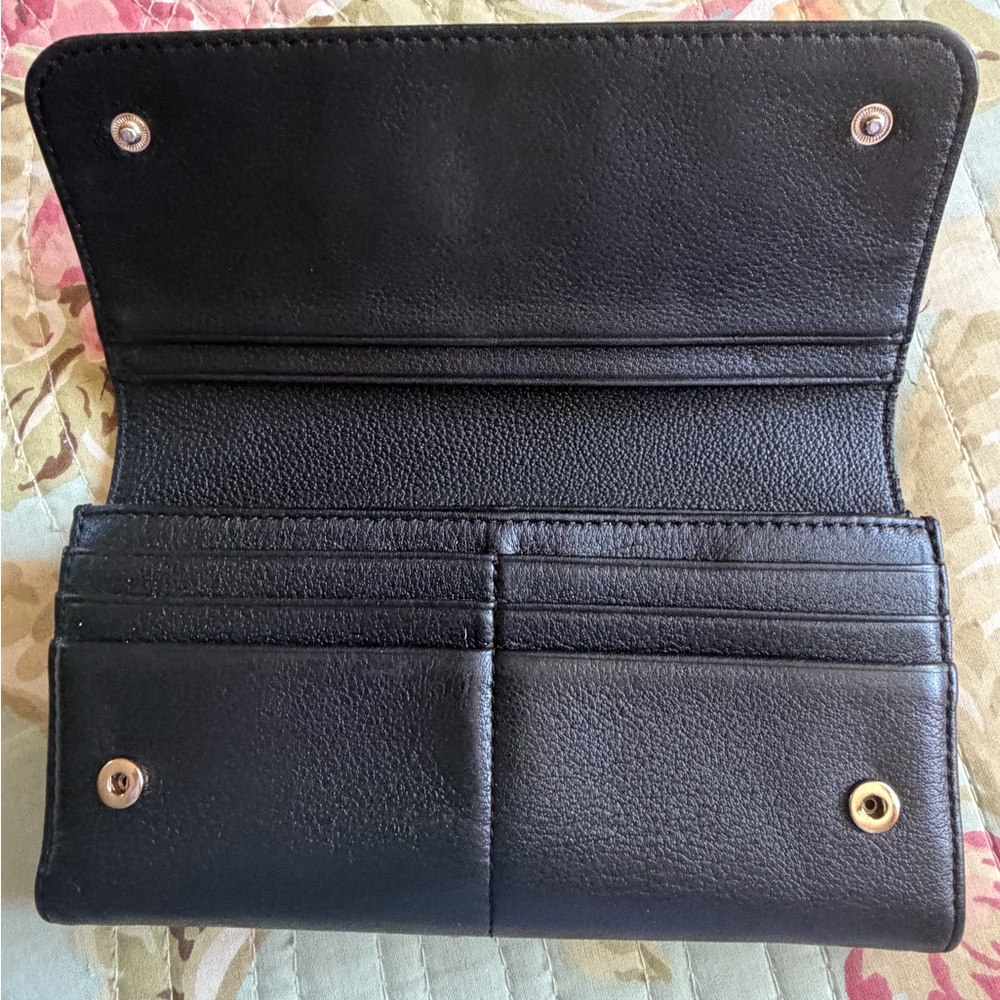 Tory Burch Soft Leather Wallet - Picture 3 of 5